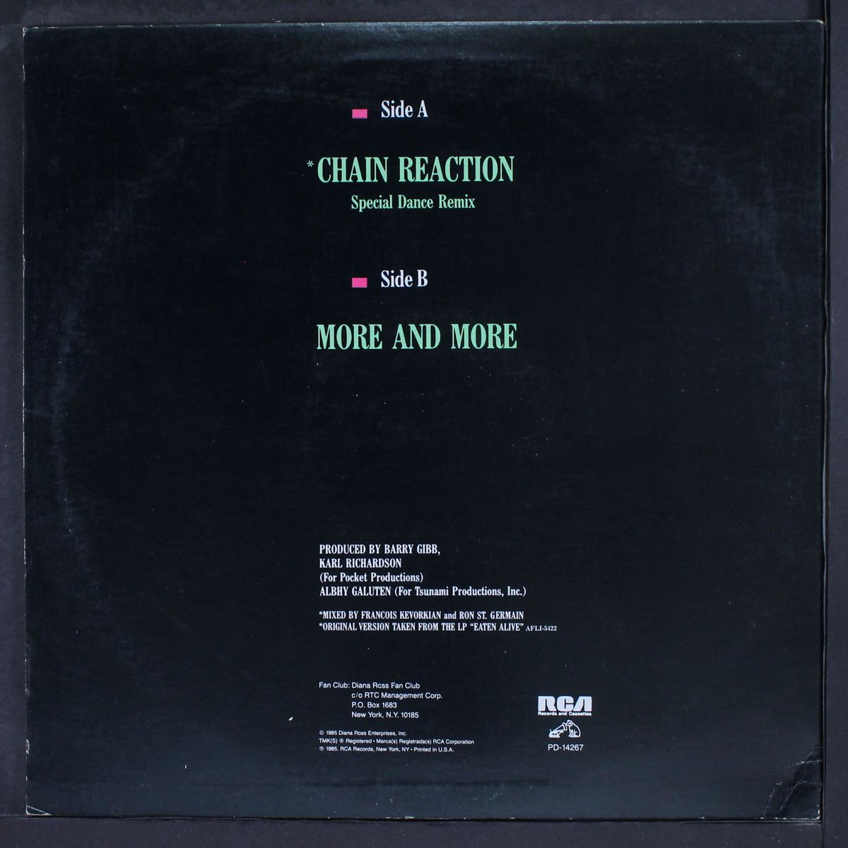 chain reaction / same by DIANA ROSS