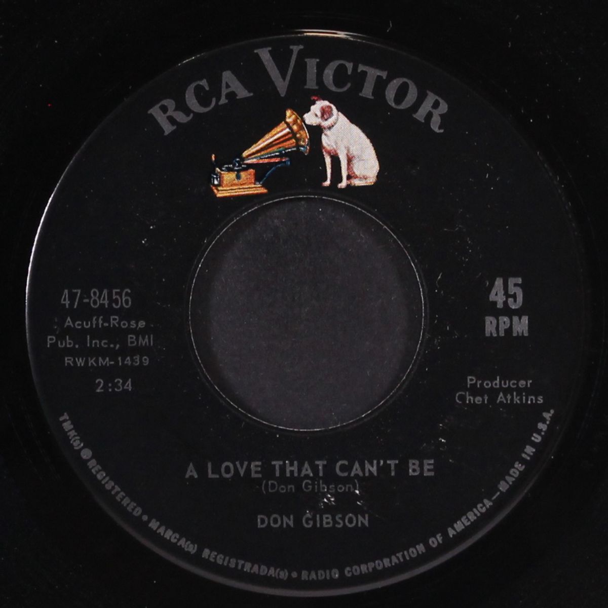 cause i believe in you by DON GIBSON