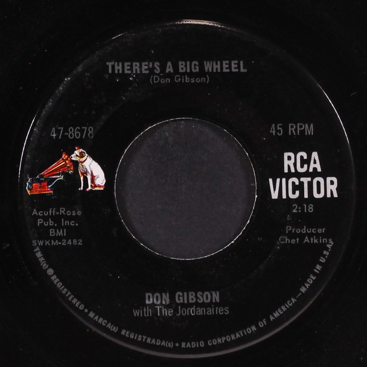 there's a big wheel / watch where you're going by DON GIBSON