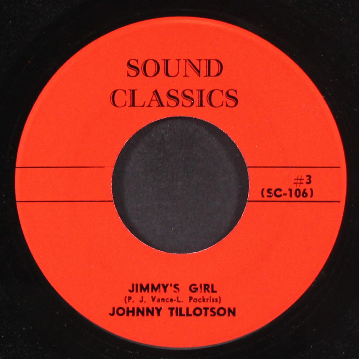 poetry in motion / jimmy's girl by JOHNNY TILLOTSON