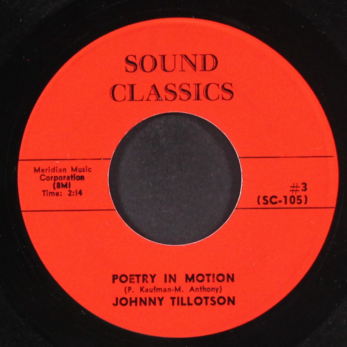 poetry in motion / jimmy's girl by JOHNNY TILLOTSON