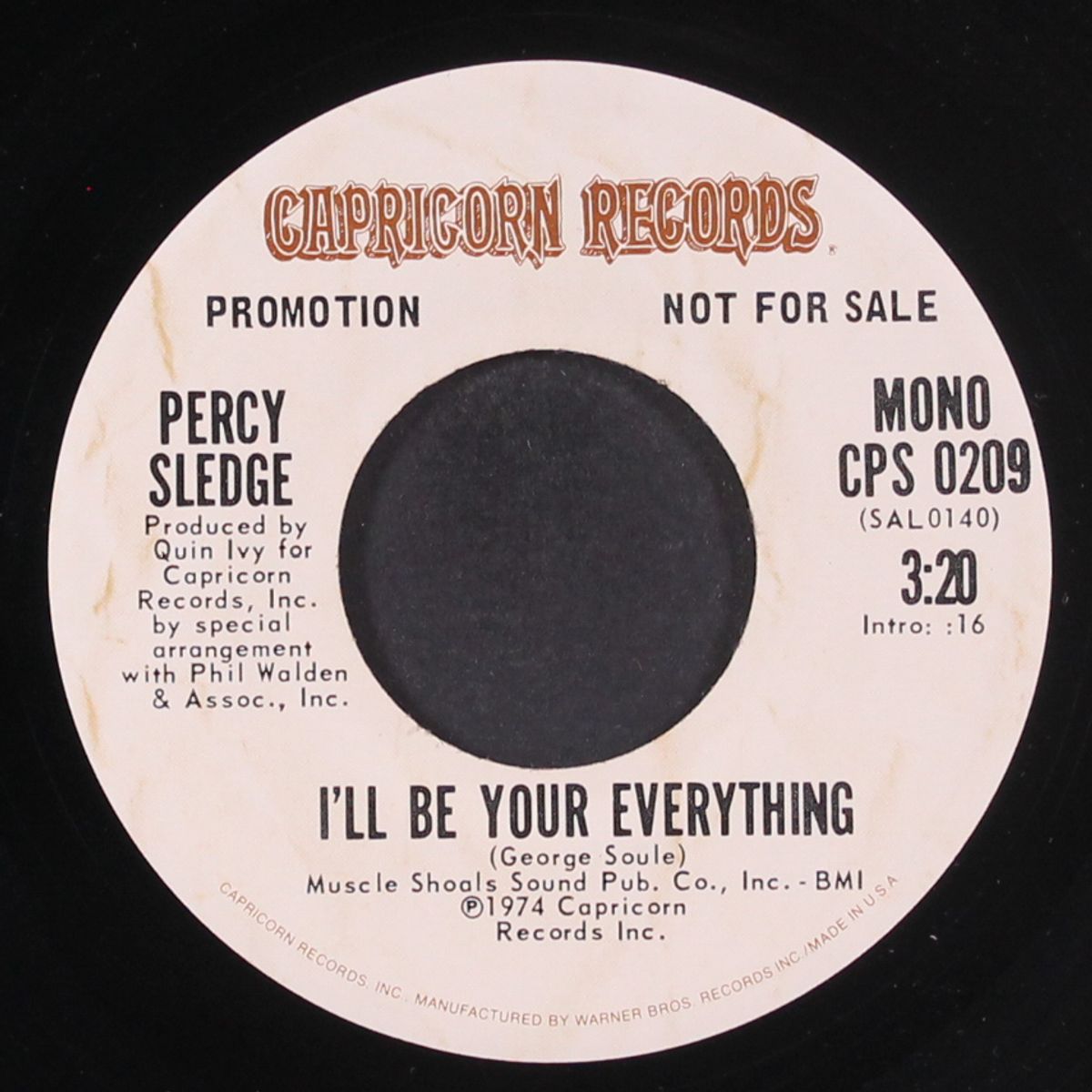 i'll be your everything / mono by PERCY SLEDGE