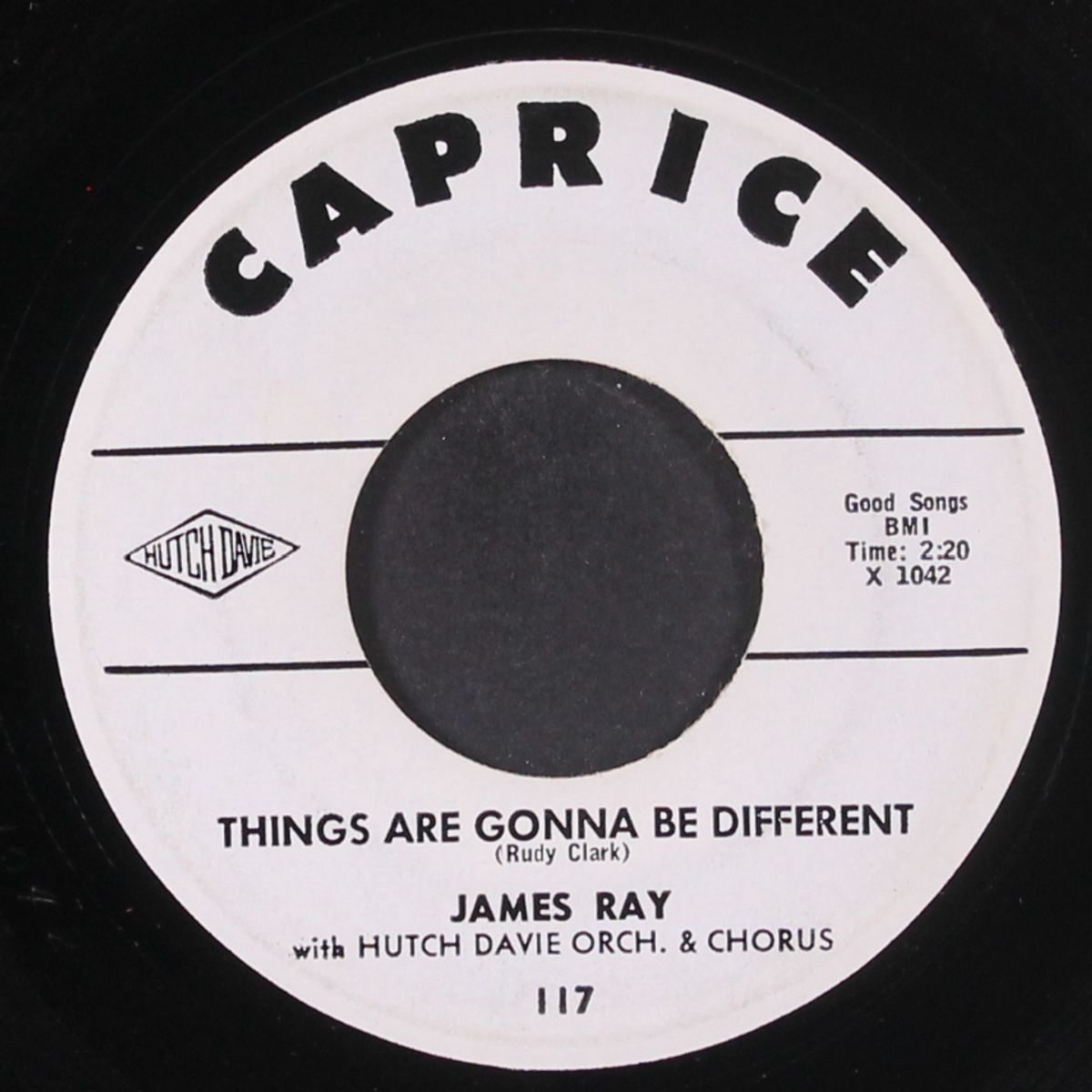 a miracle / things are gonna be different by JAMES RAY