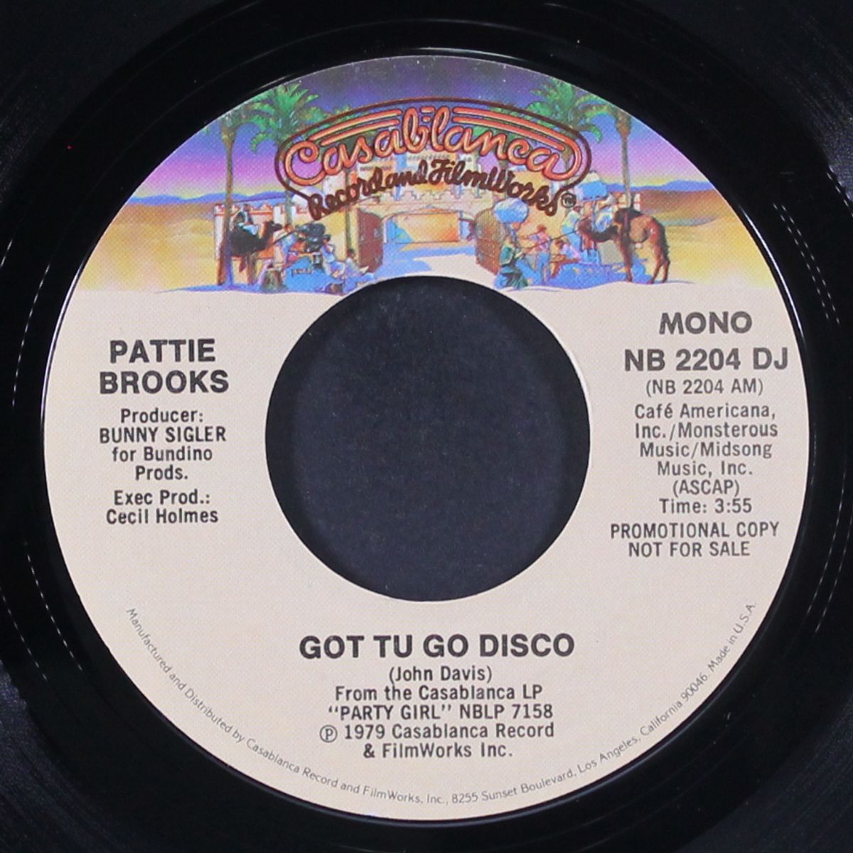 got tu go disco / mono by PATTIE BROOKS
