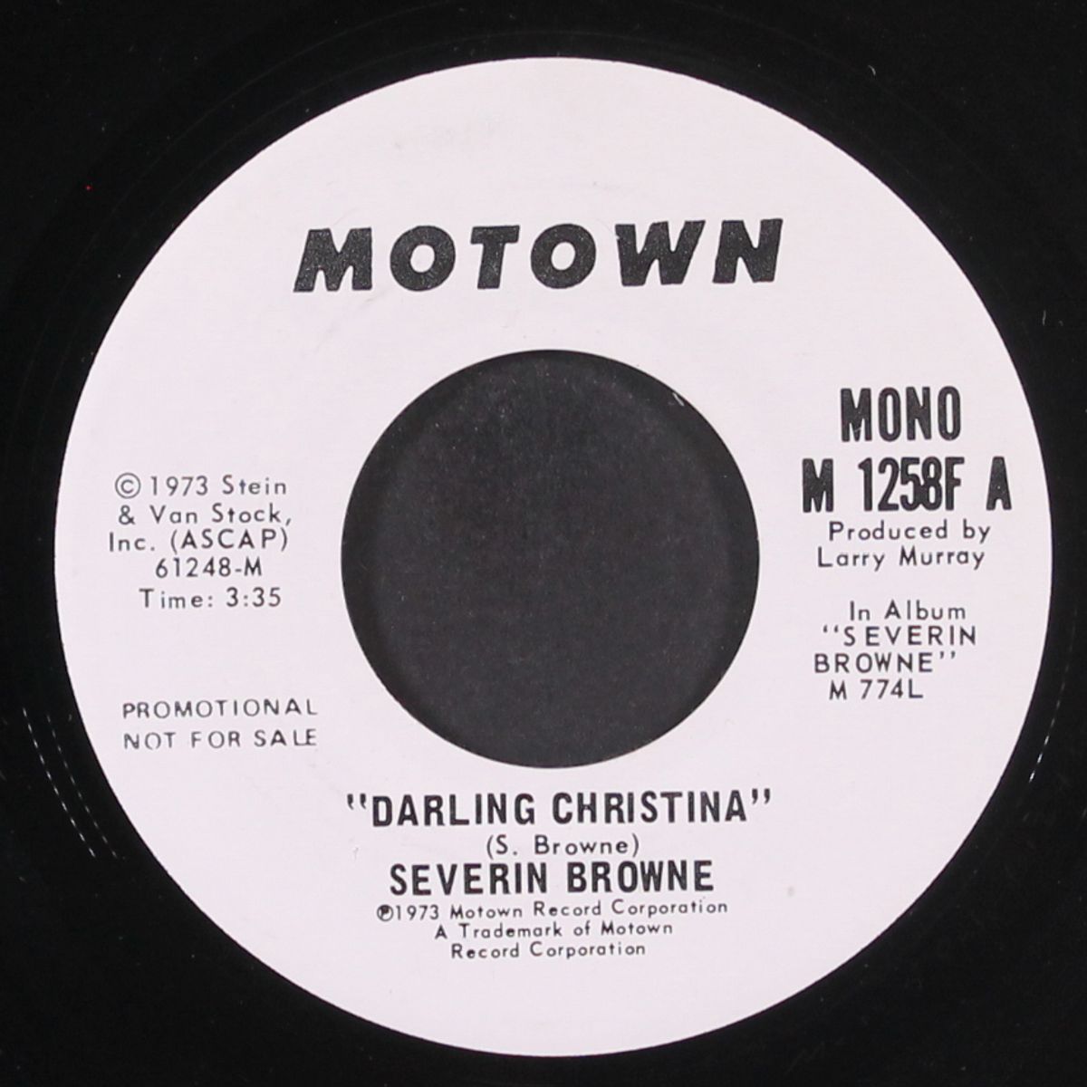 darling christina / same by SEVERIN BROWNE