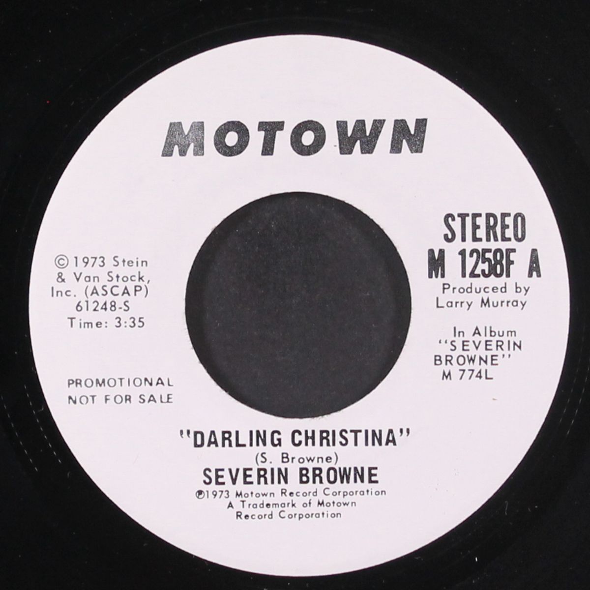 darling christina / same by SEVERIN BROWNE