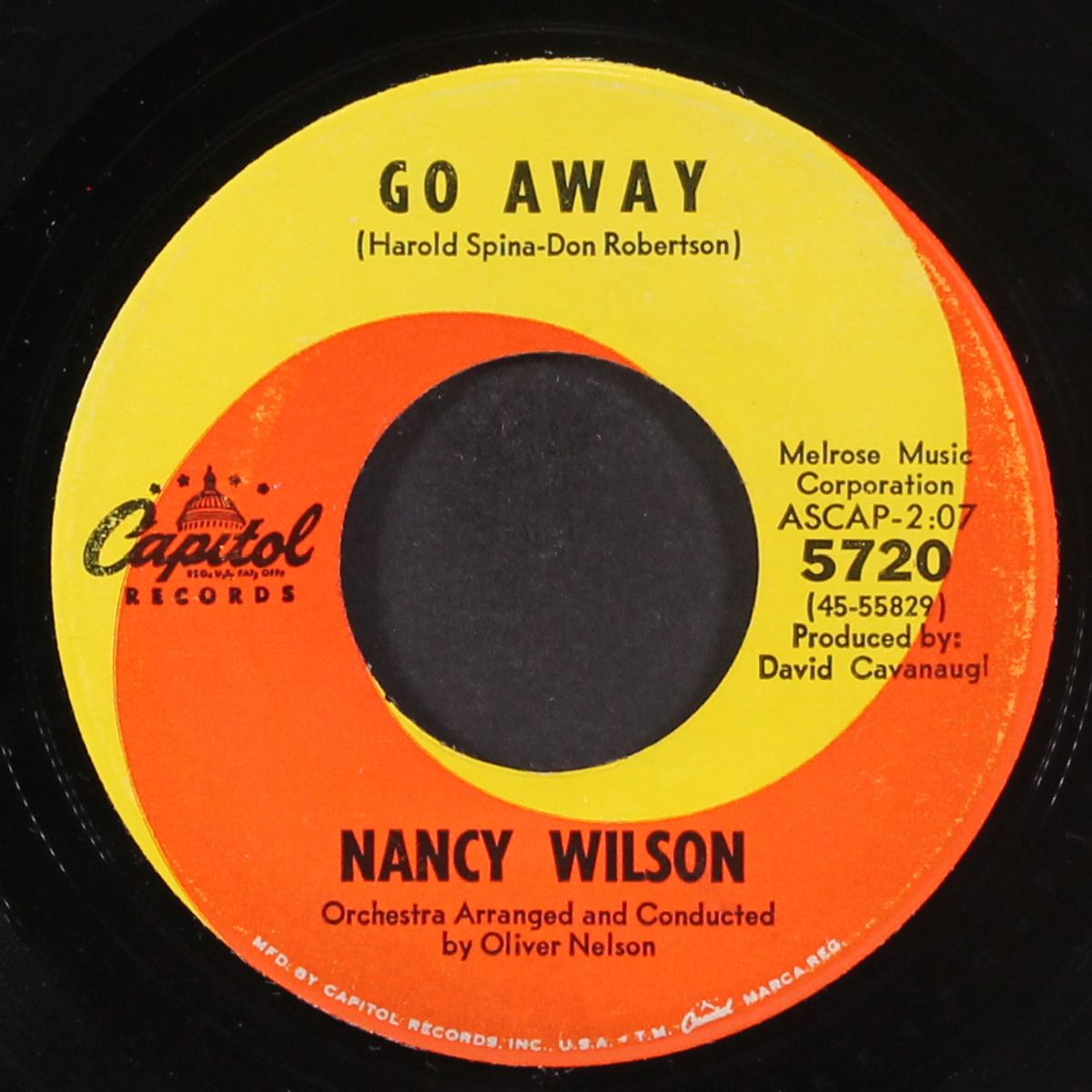 that special way / go away by NANCY WILSON
