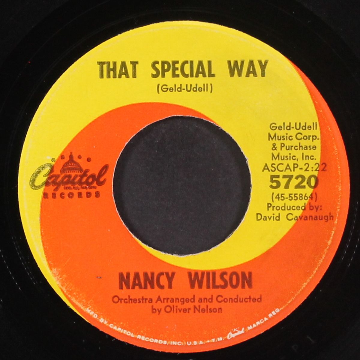 that special way / go away by NANCY WILSON