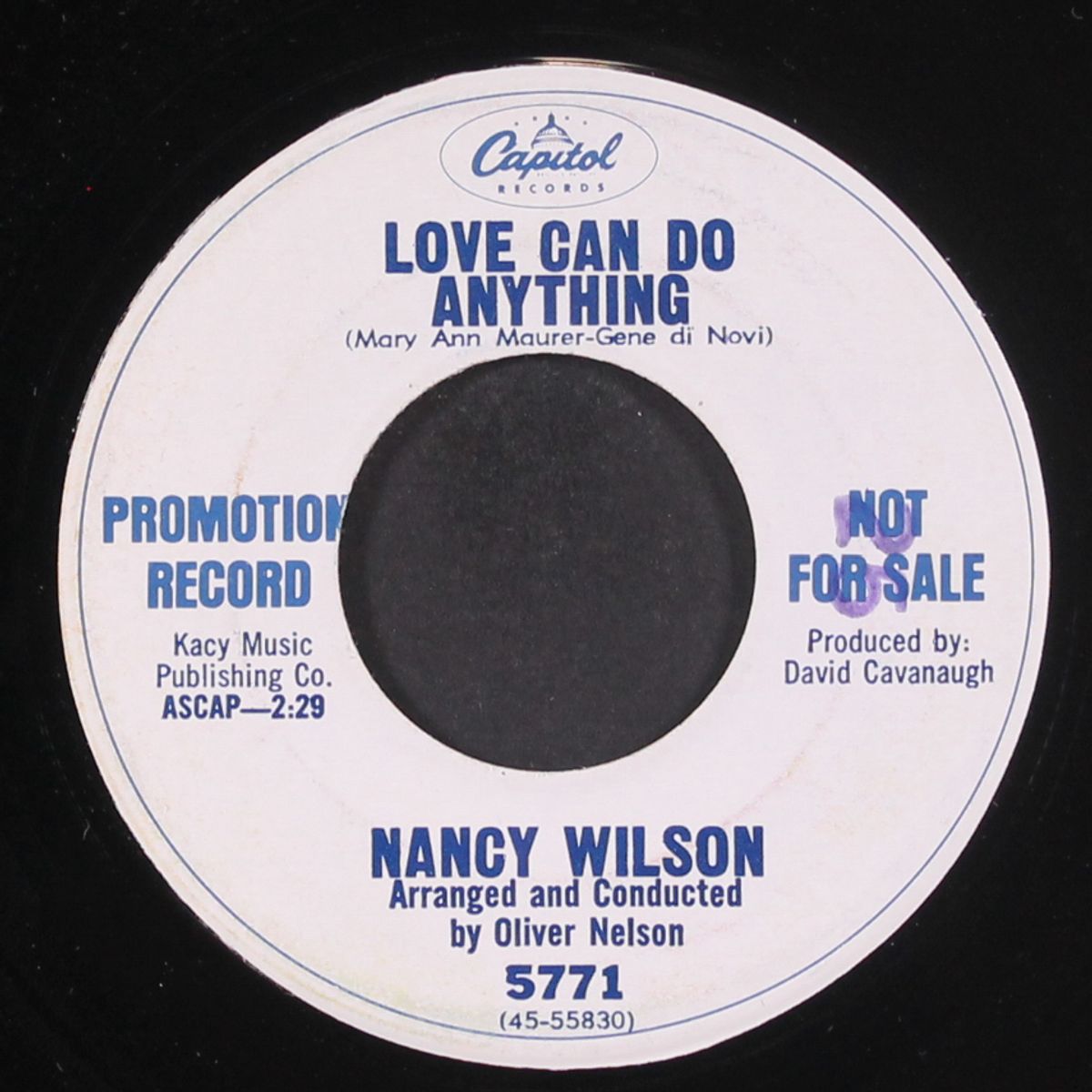 love can do anything / i'll make a man of the man by NANCY WILSON