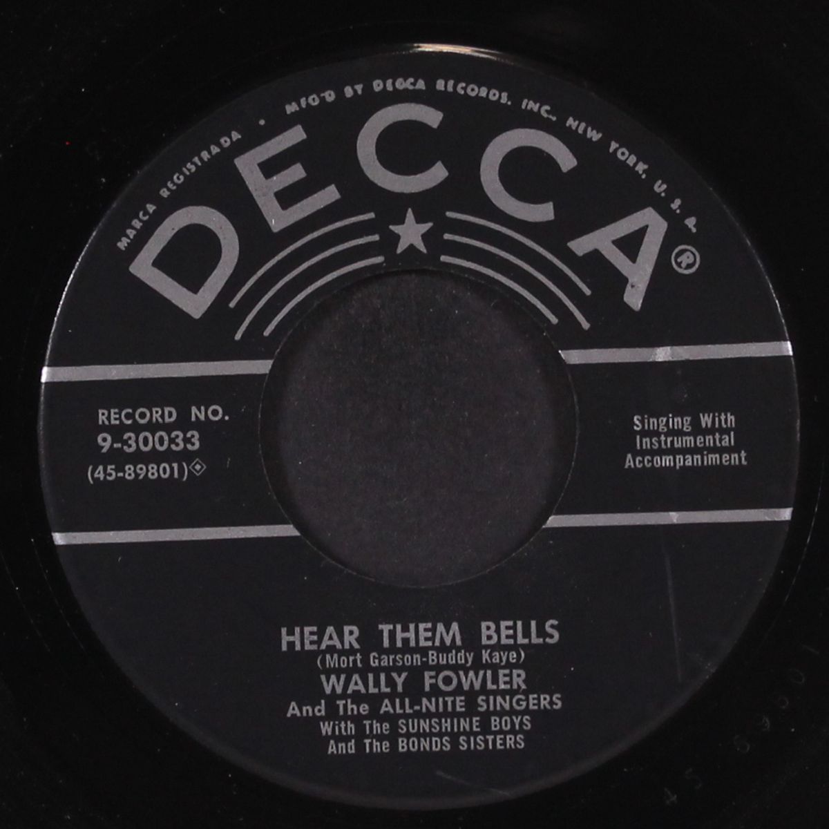 hear them bells / the 4th r (religion) by WALLY FOWLER