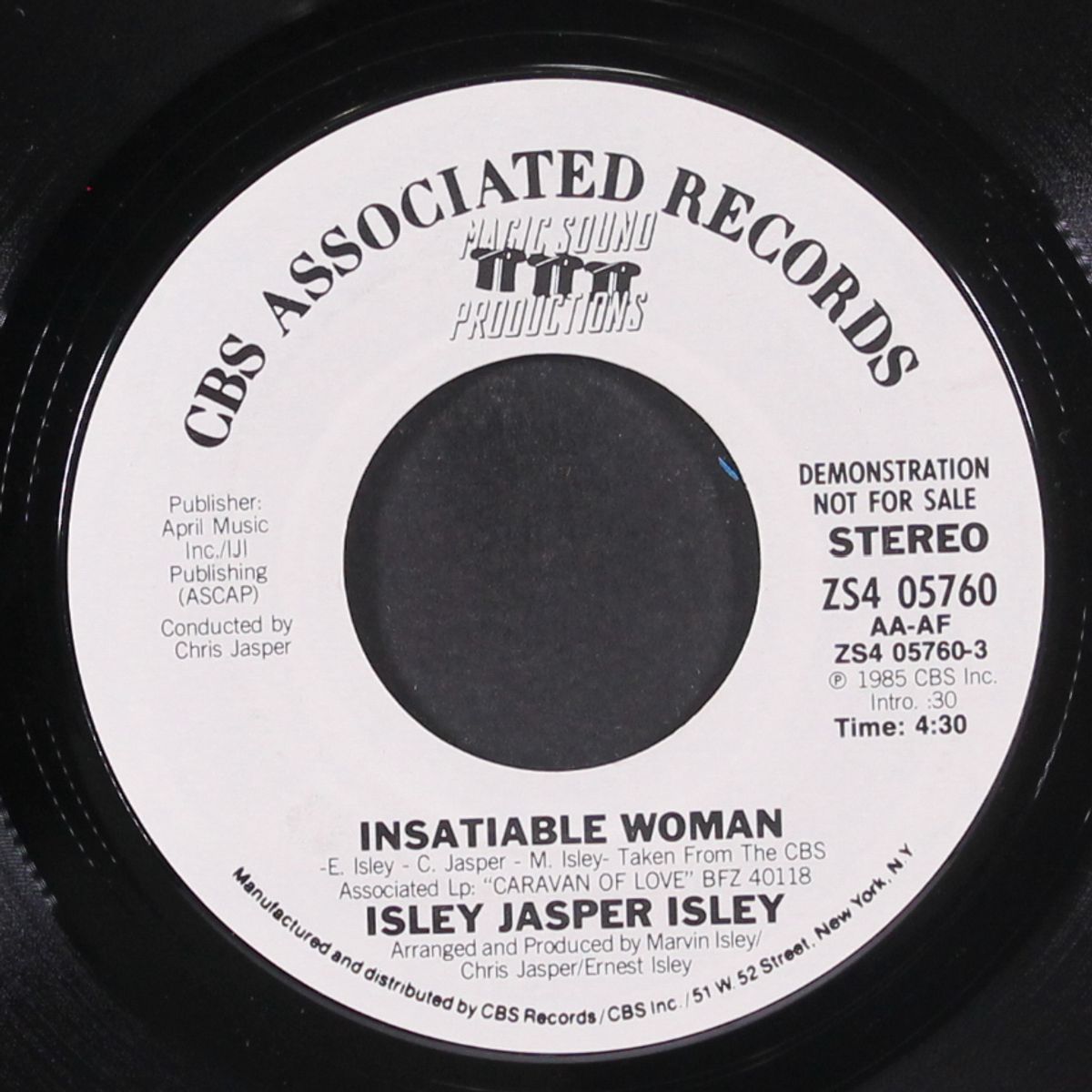 insatiable woman / same by ISLEY, JASPER, ISLEY