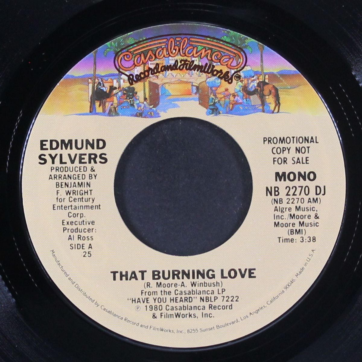 that burning love / mono by EDMUND SYLVERS