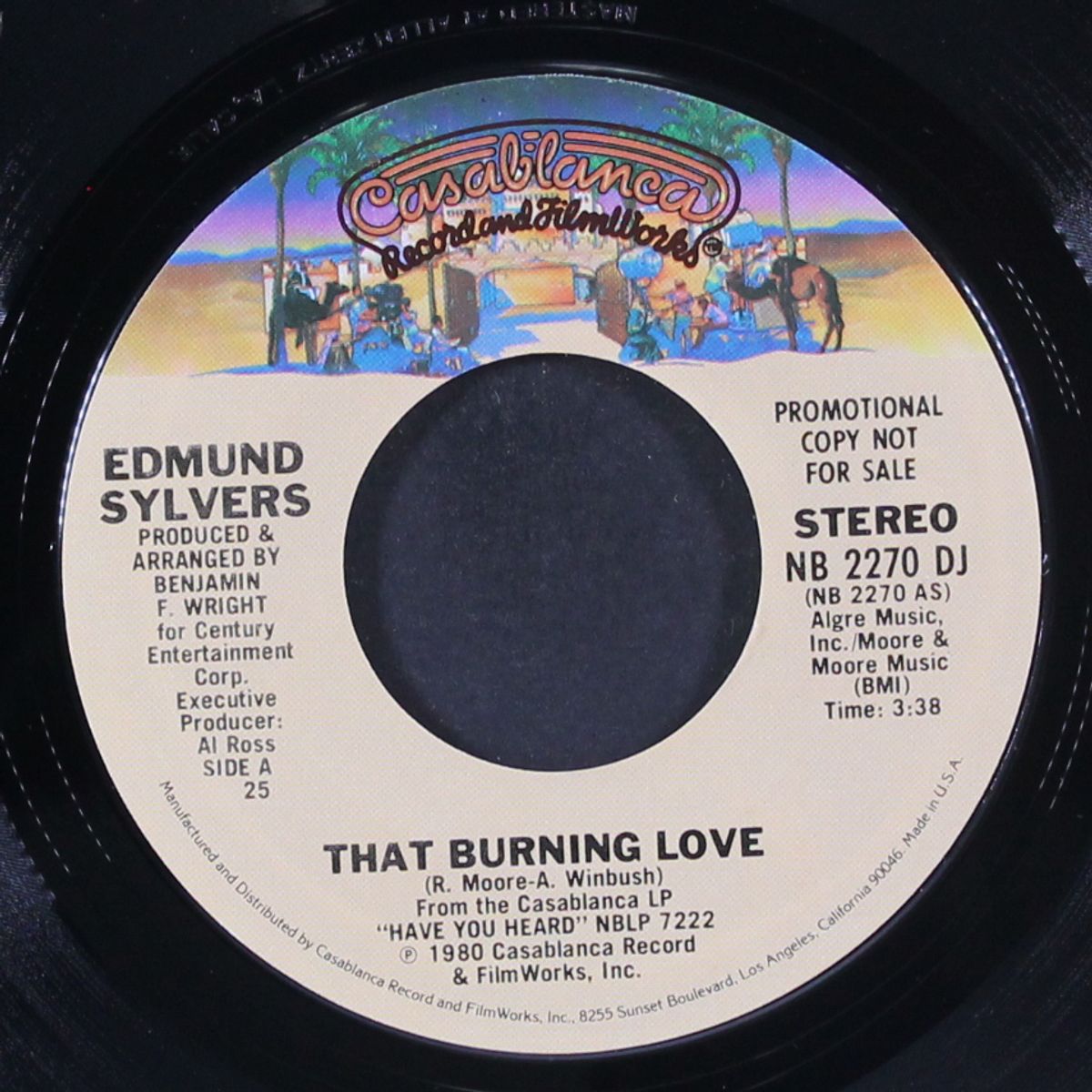 that burning love / mono by EDMUND SYLVERS