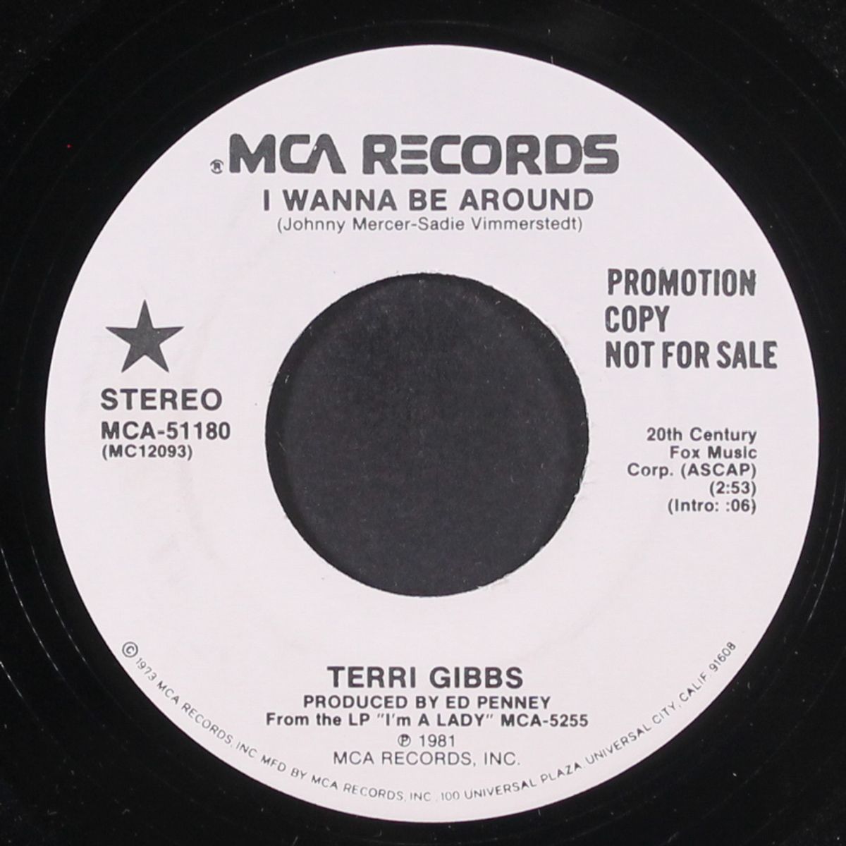 i wanna be around / same by TERRI GIBBS