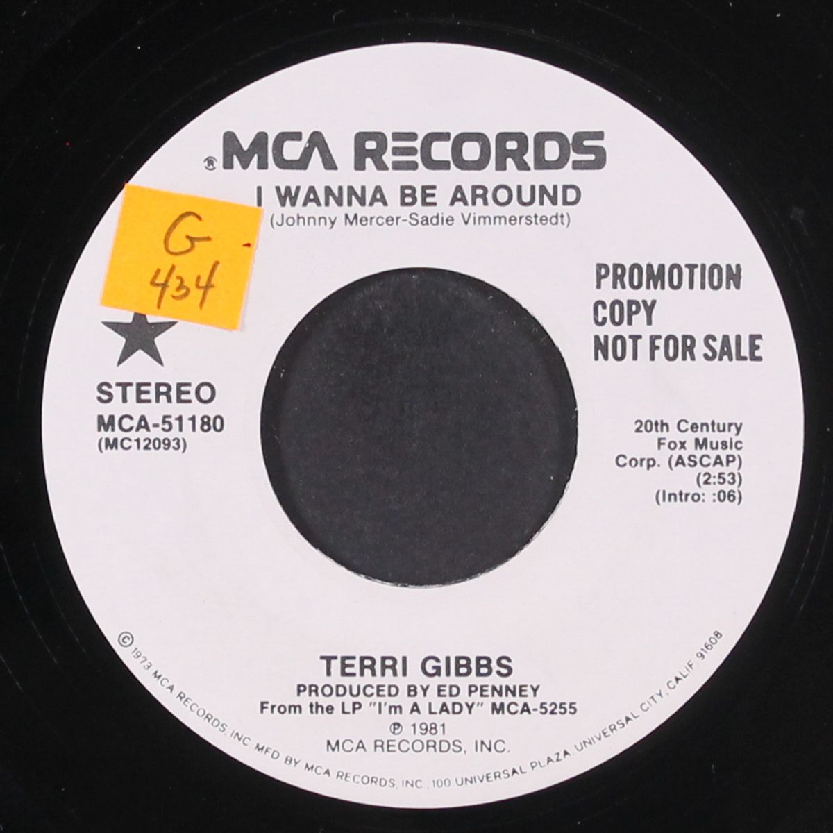 i wanna be around / same by TERRI GIBBS