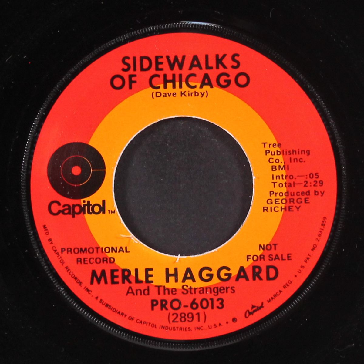 i can't be myself by MERLE HAGGARD
