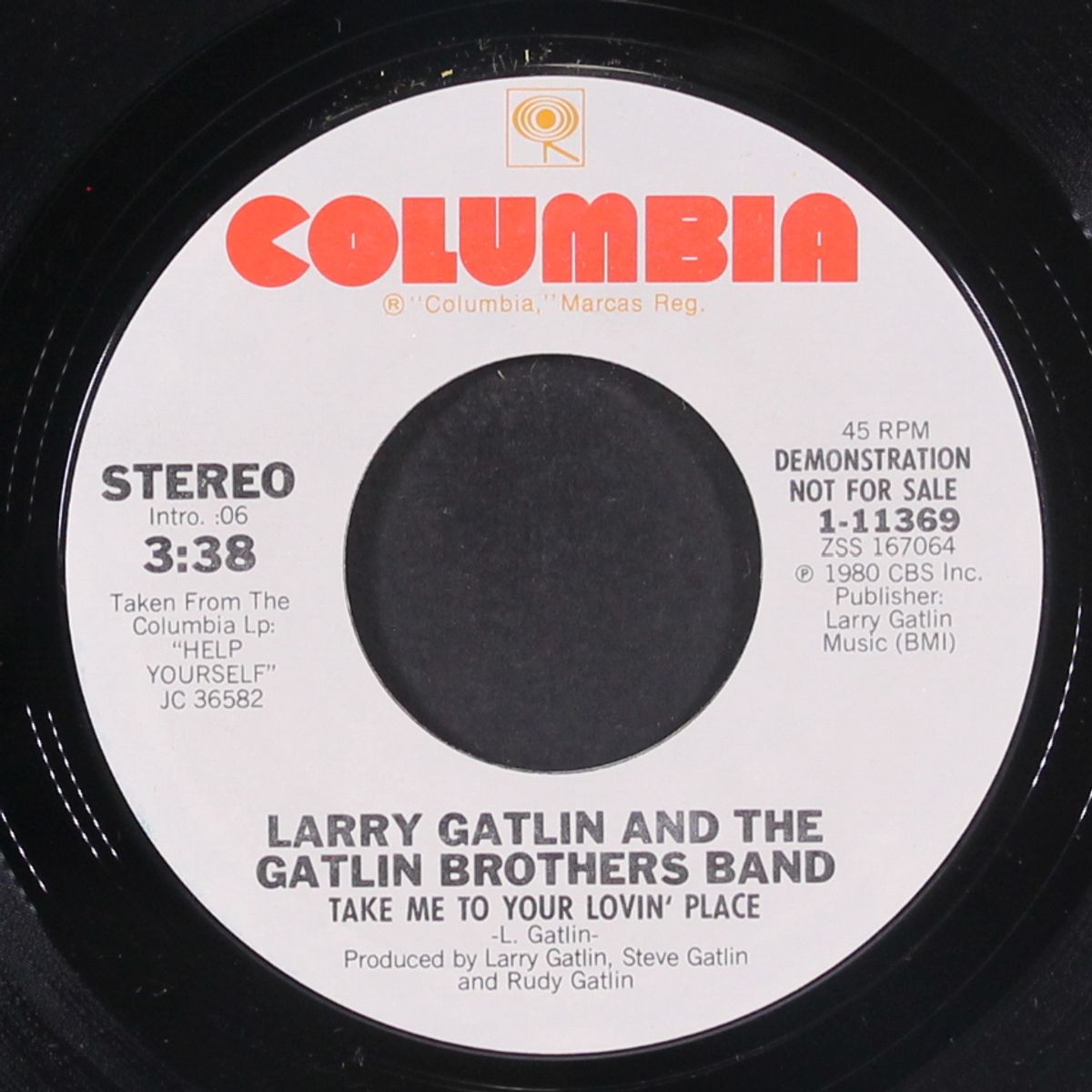 take me to your lovin' place / same by LARRY GATLIN & GATLIN BROTHERS
