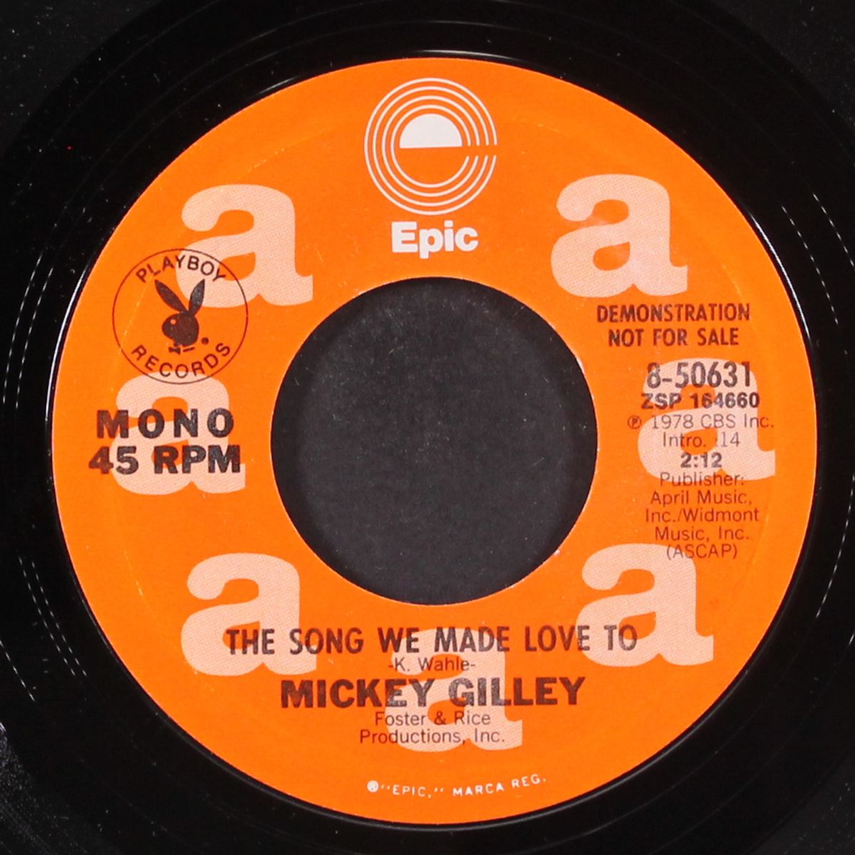 the song we made love to / mono by MICKEY GILLEY
