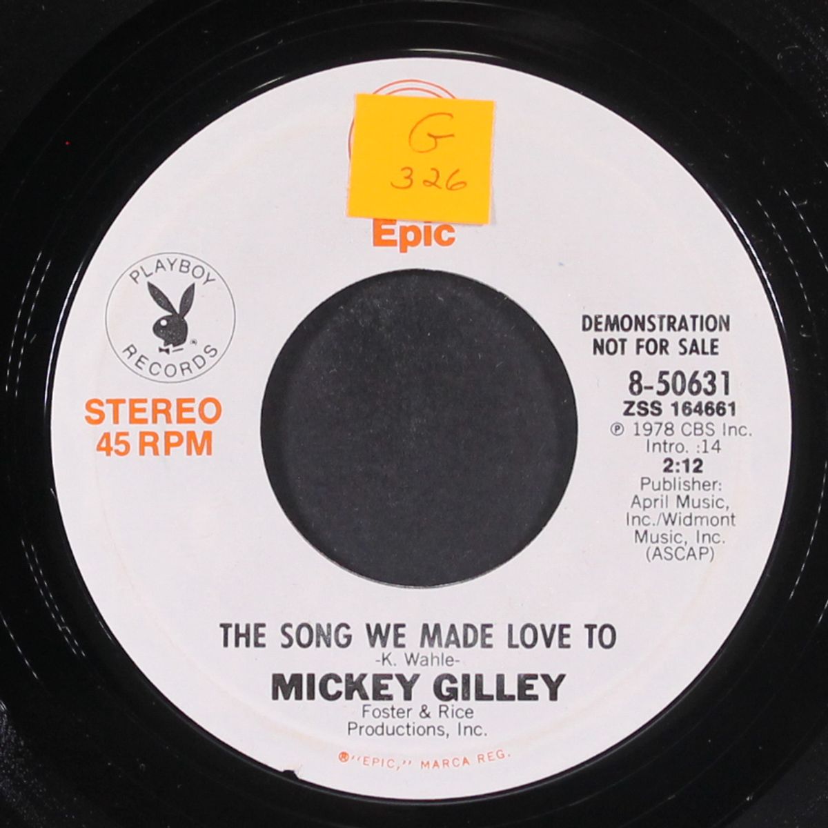 the song we made love to / mono by MICKEY GILLEY