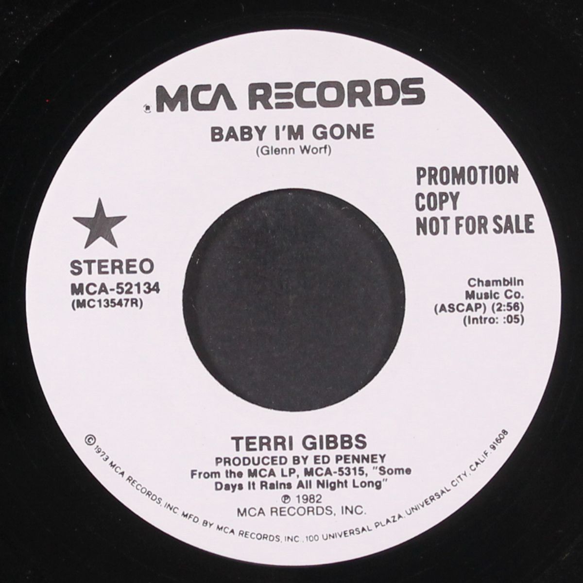 baby i'm gone by TERRI GIBBS