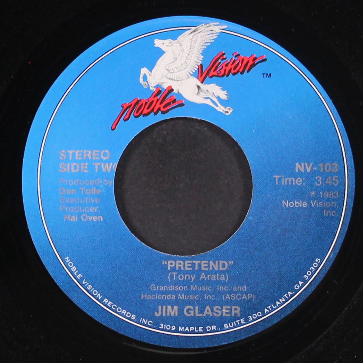 the man in the mirror / pretend by JIM GLASER