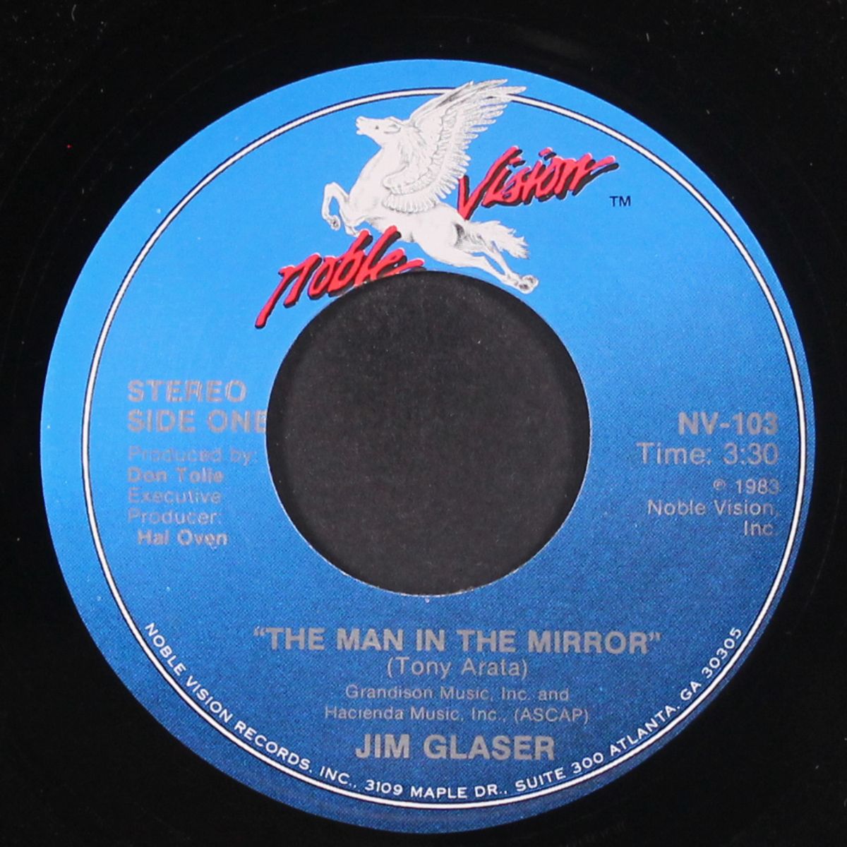 the man in the mirror / pretend by JIM GLASER
