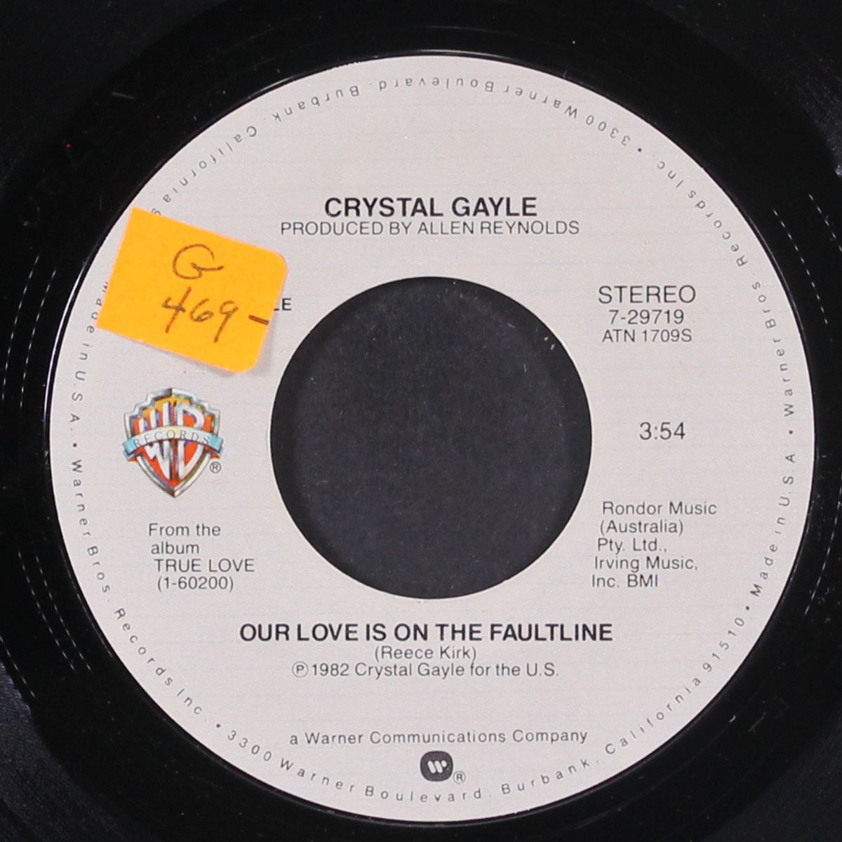 our love is on the faultline / same by CRYSTAL GAYLE