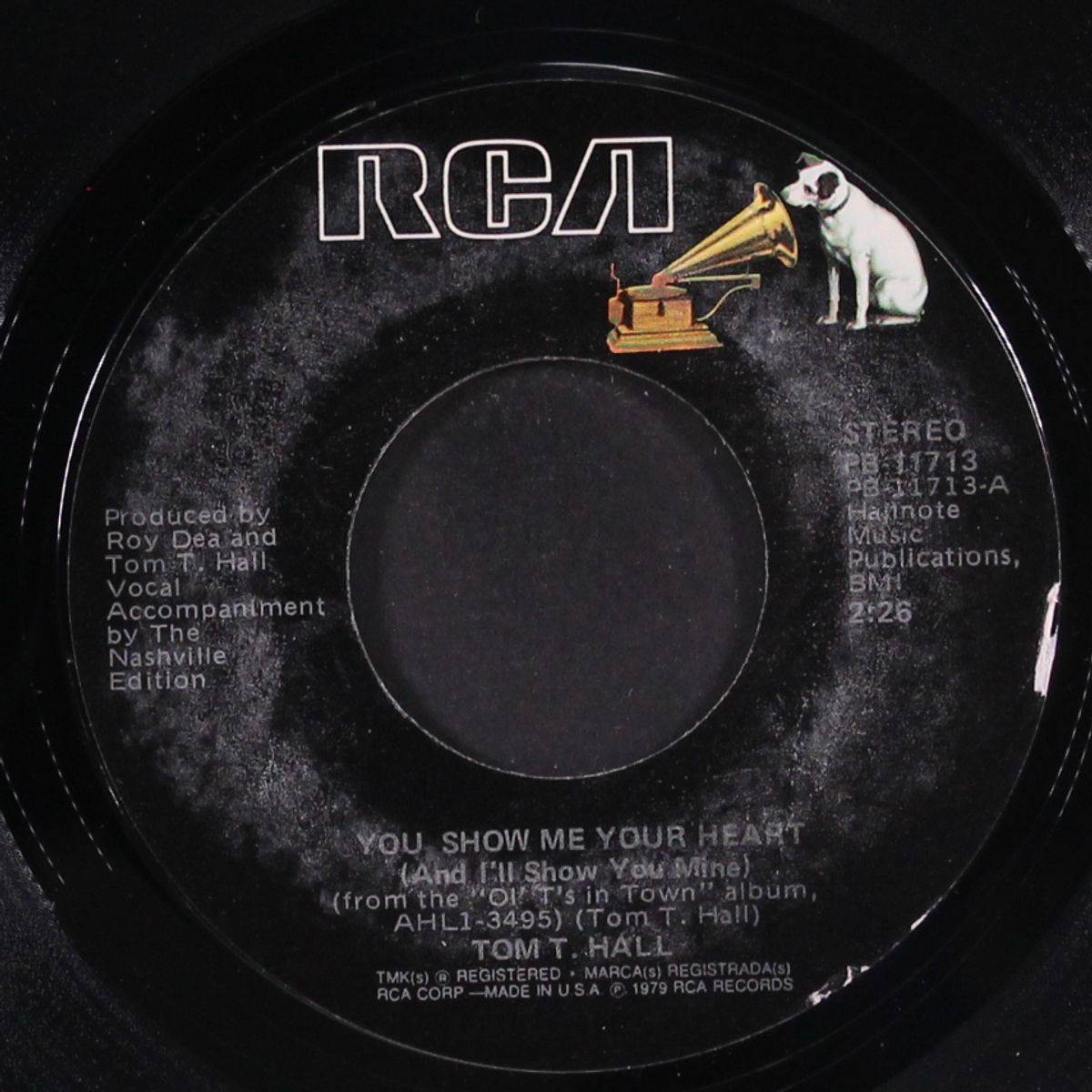 you show me your heart / mono by TOM T. HALL