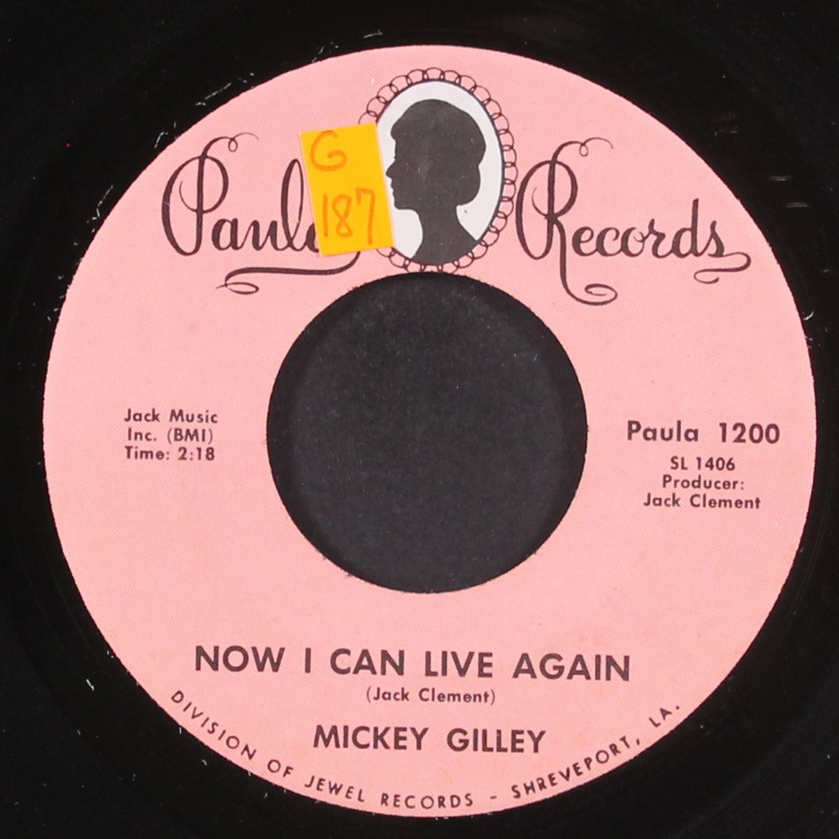 now i can live again by MICKEY GILLEY