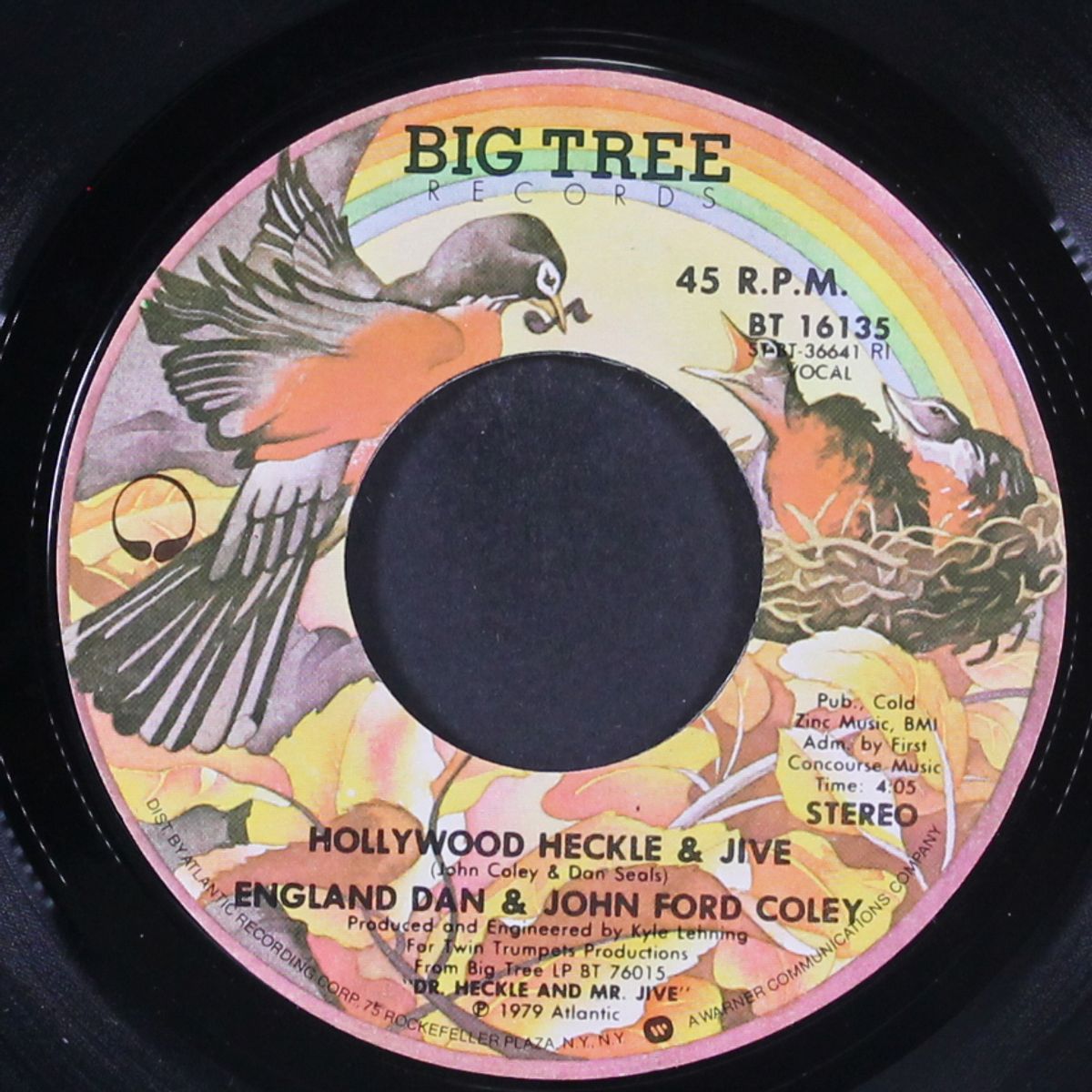hollywood heckle & jive / rolling fever by ENGLAND DAN & JOHN FORD COLEY