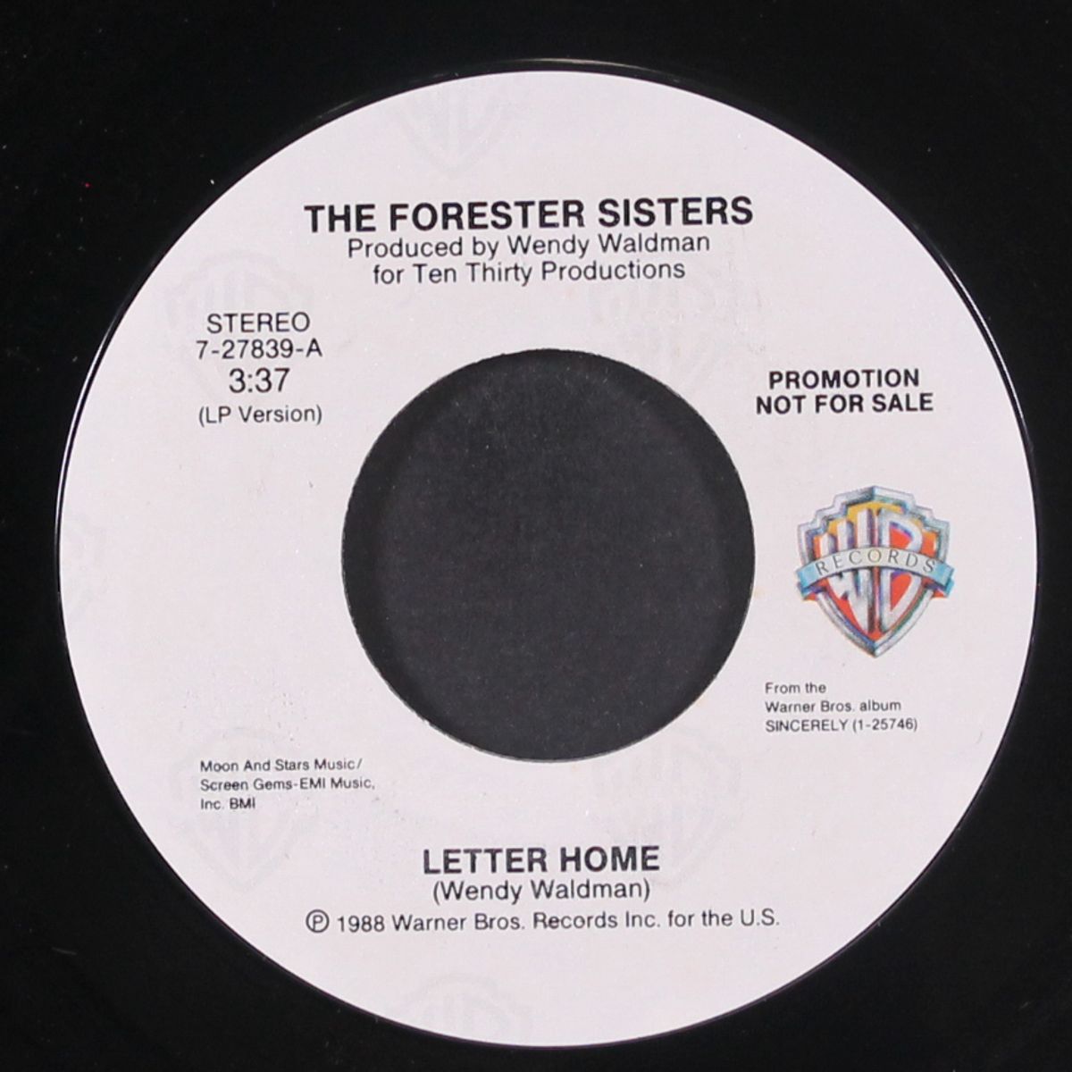 letter home / same by FORESTER SISTERS