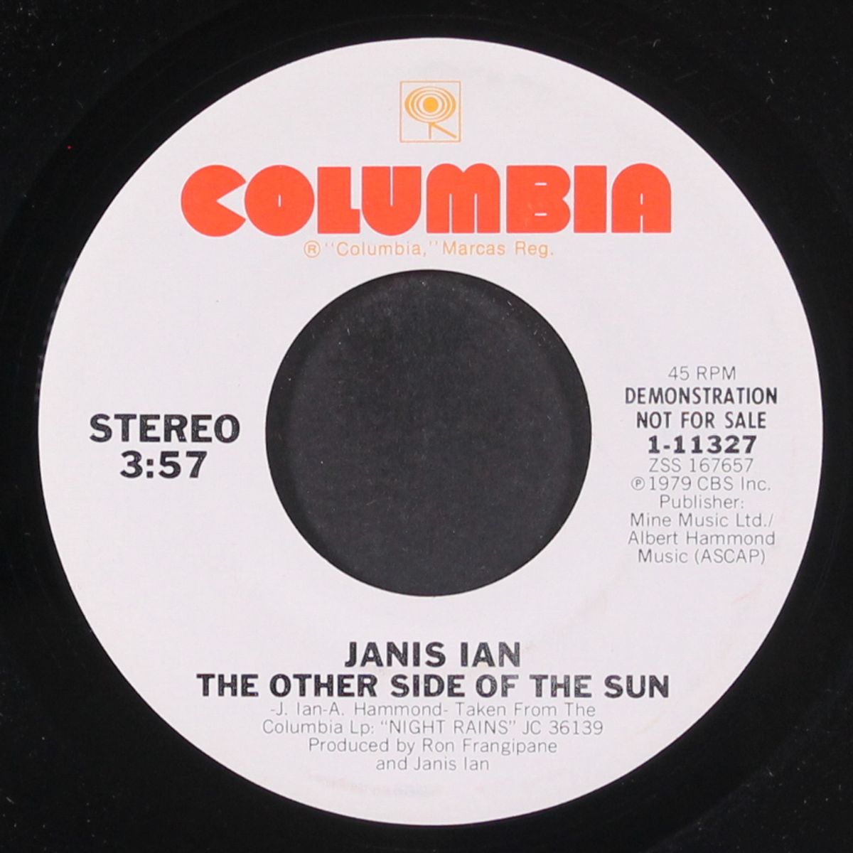 the other side of the sun by JANIS IAN