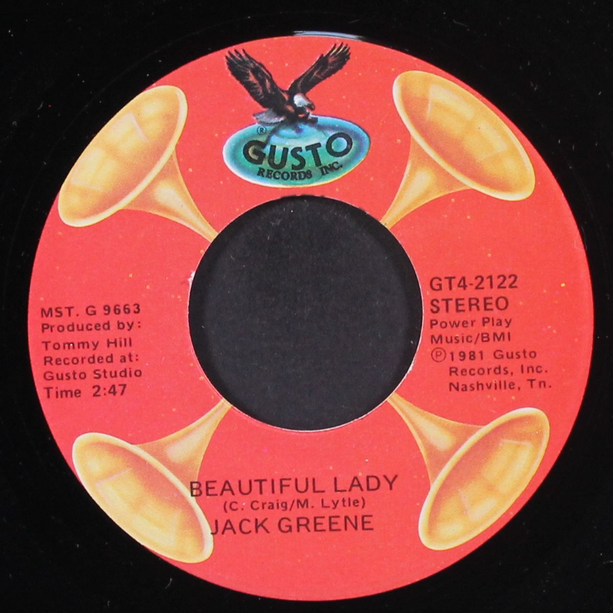 there goes my everything / beautiful lady by JACK GREENE