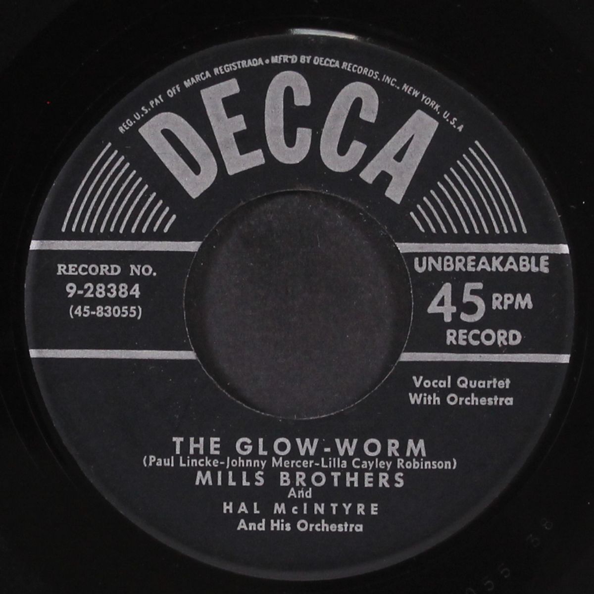 the glow-worm / after all by MILLS BROTHERS