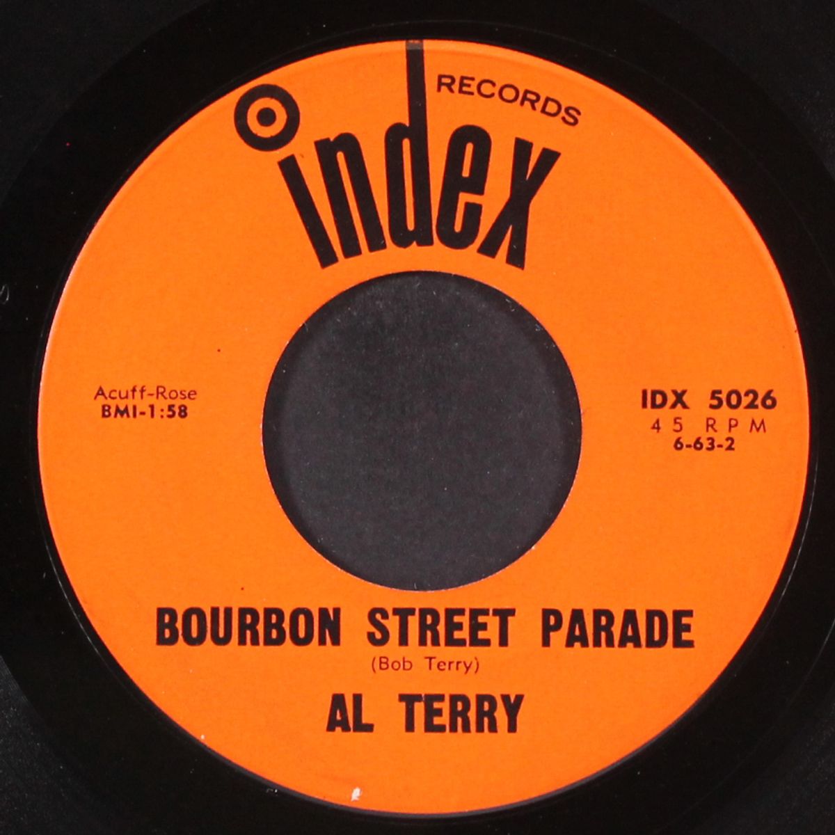 bourbon street parade / today's another day by AL TERRY