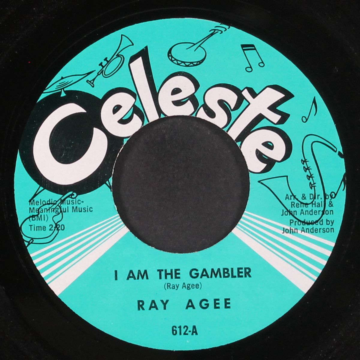 you can't hide a heartache / i am the gambler by RAY AGEE