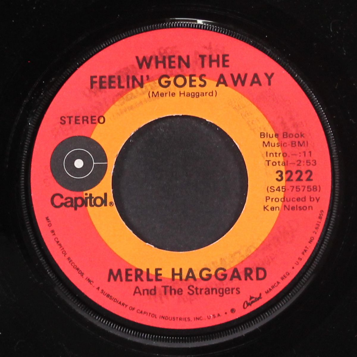 carolyn / when the feelin' goes away by MERLE HAGGARD