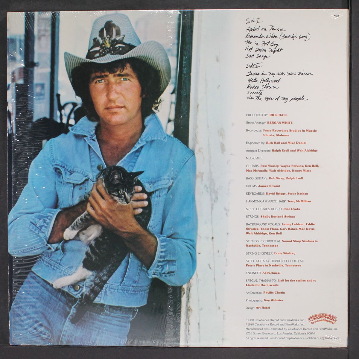 texas in my rear view mirror by MAC DAVIS
