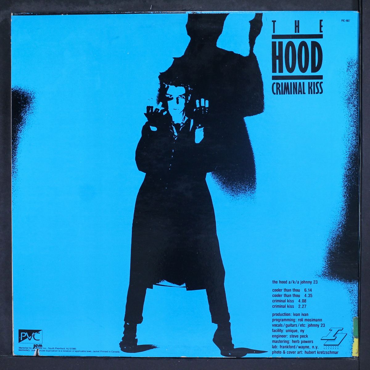 cooler than thou / criminal kiss by HOOD