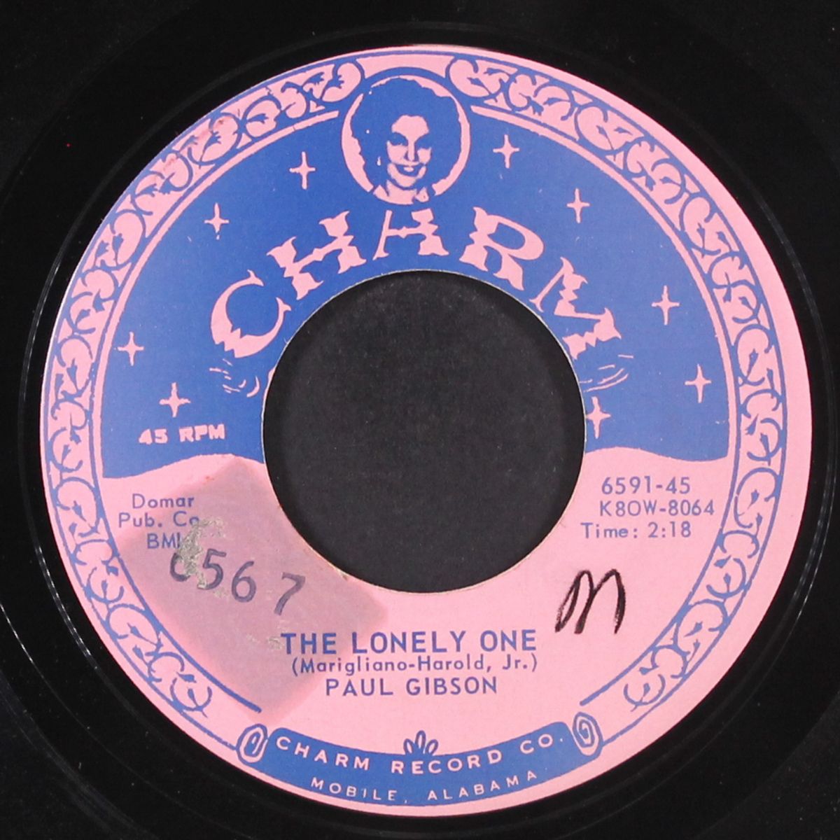 the lonely one by PAUL GIBSON