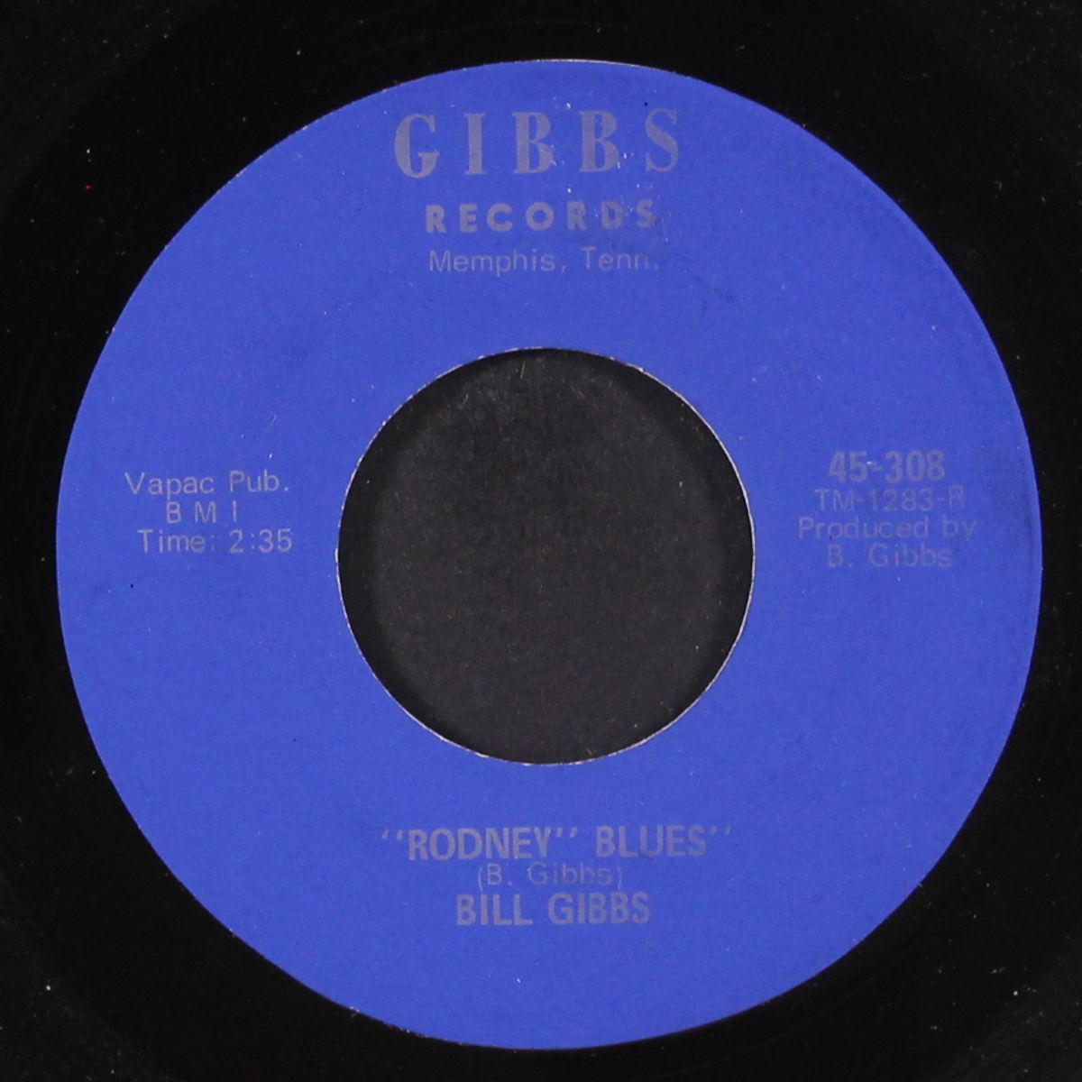 easy breezy / rodney's blues by BILL GIBBS