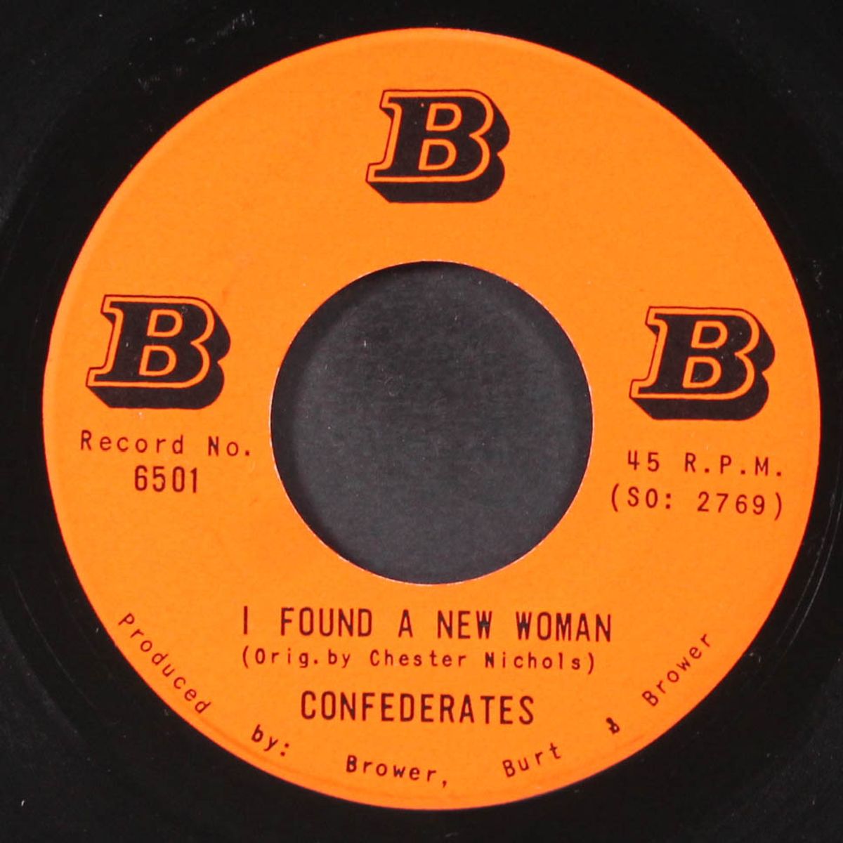 i found a new woman / the last goodbye by CONFEDERATES