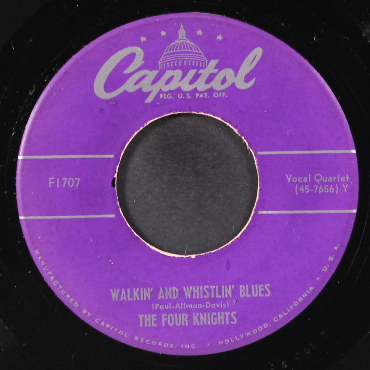 walkin' and whistlin' blues / who am i by FOUR KNIGHTS