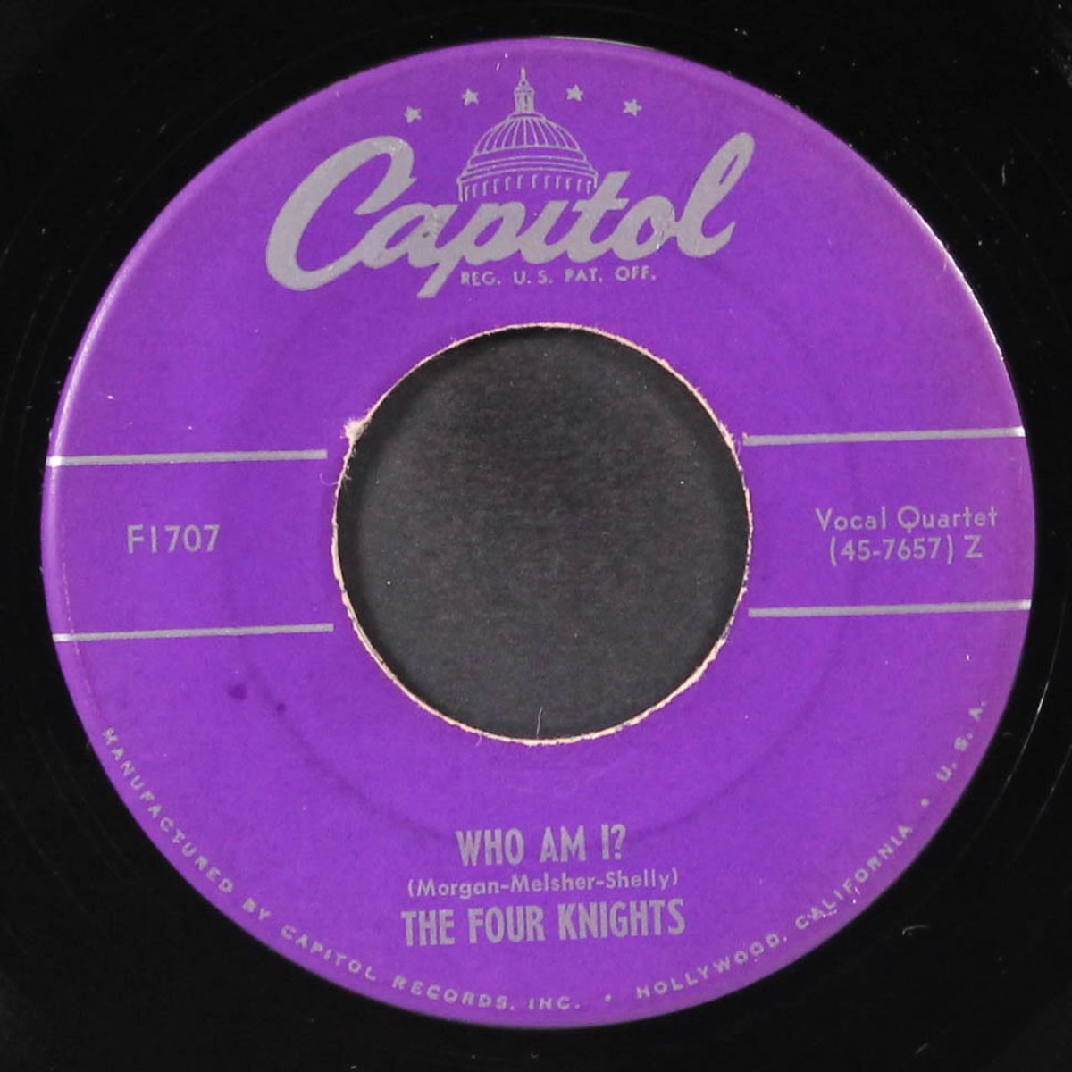 walkin' and whistlin' blues / who am i by FOUR KNIGHTS