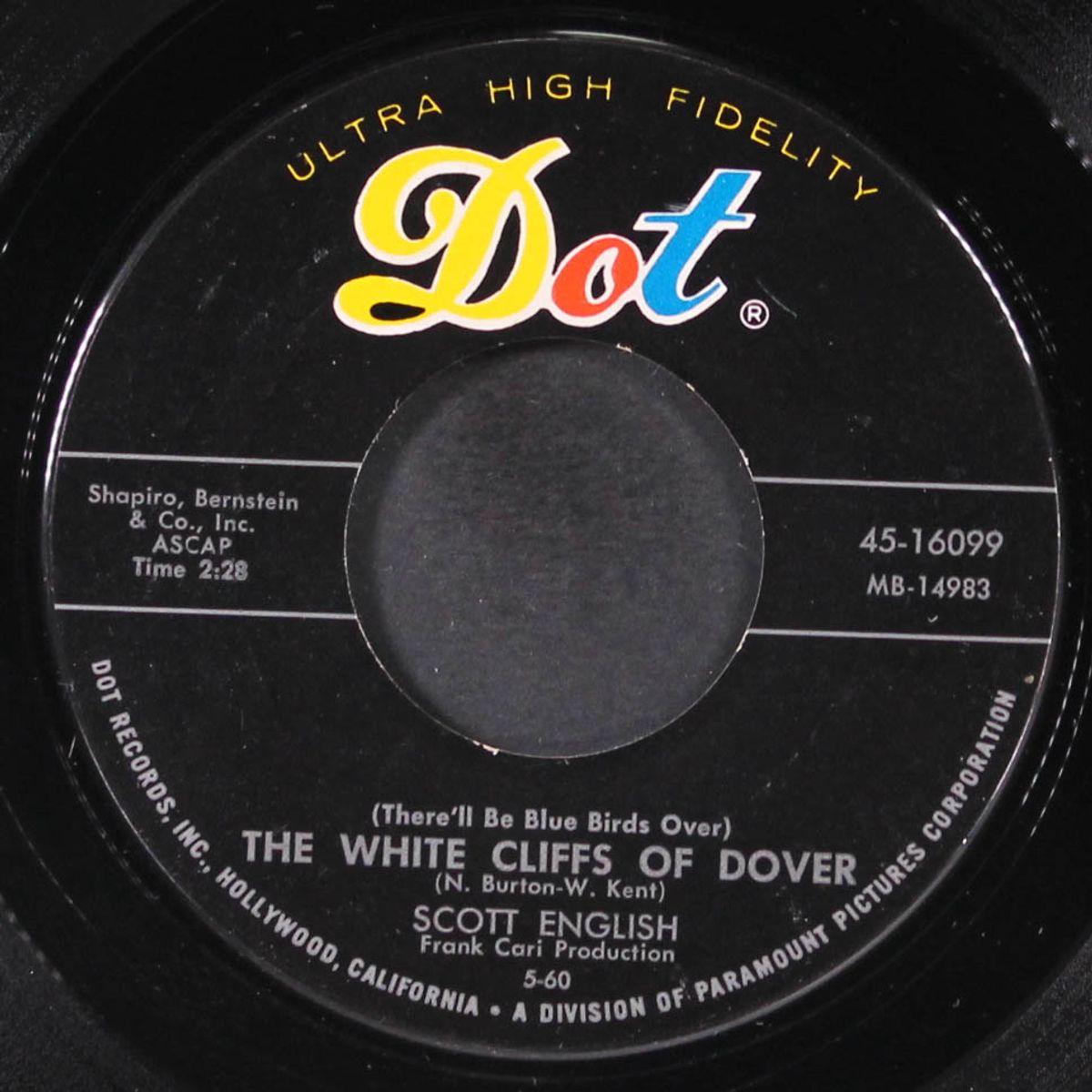 4,000 miles away / the white cliffs of dover by SCOTT ENGLISH