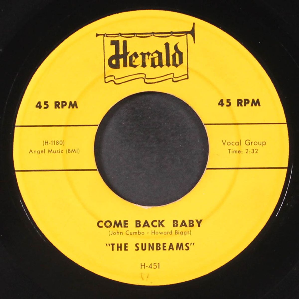 tell me why / come back baby by SUNBEAMS