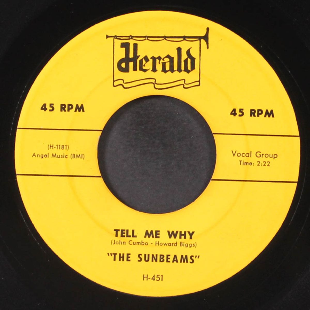 tell me why / come back baby by SUNBEAMS