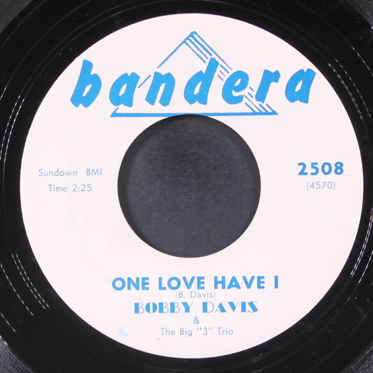 one love have i / she's a problem by BOBBY DAVIS