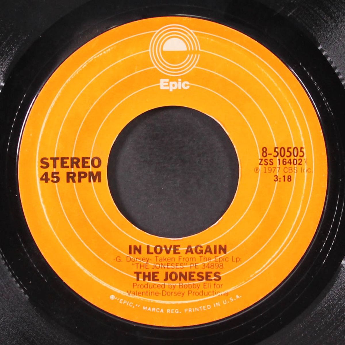 in love again / rat race by JONESES