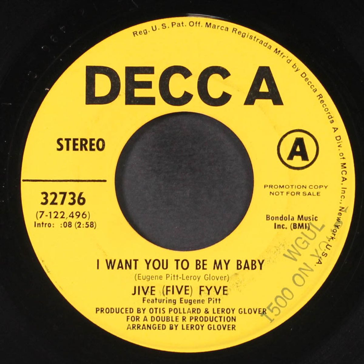 if i had a chance to love you / i want you to be my baby by JIVE FYVE